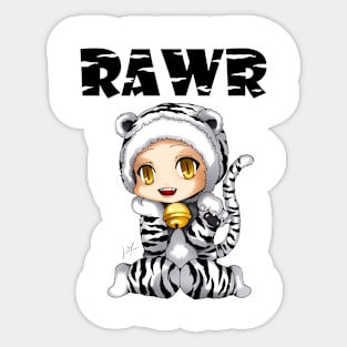 Tiggy RAWR Sticker